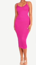 Load image into Gallery viewer, Seamless Spaghetti Strap V-neck Maxi Shaper Dress