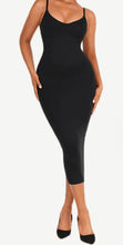 Load image into Gallery viewer, Seamless Spaghetti Strap V-neck Maxi Shaper Dress