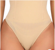Load image into Gallery viewer, Seamless 4 Steel Bones Shapewear Thong