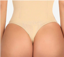Load image into Gallery viewer, Seamless 4 Steel Bones Shapewear Thong