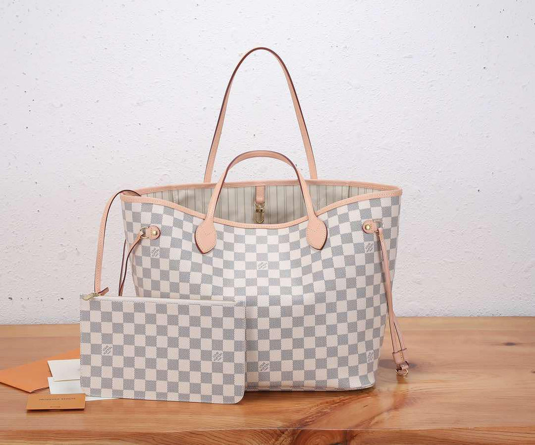 White Designer L Bag